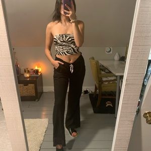 Black Beach Pants